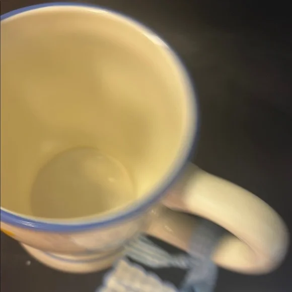 Hallmark Ceramic Mug with Blue Floral Design. Kimberly Hodges - Picture 4 of 6